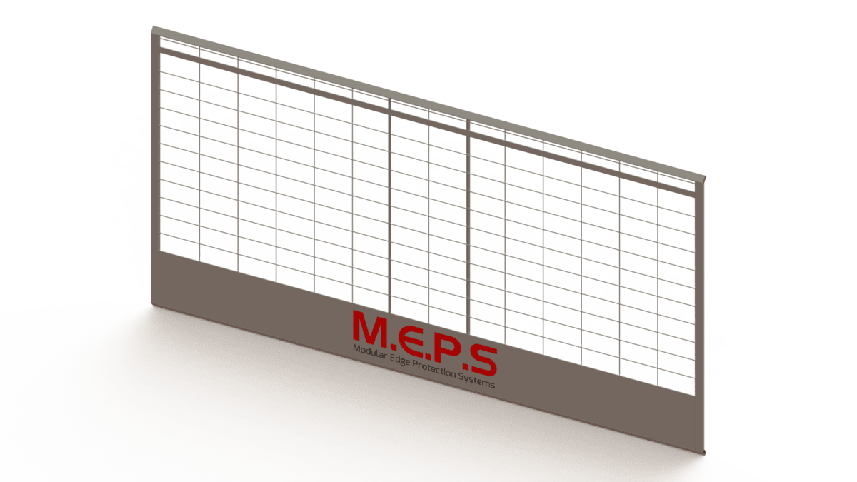 edge protection fence panel